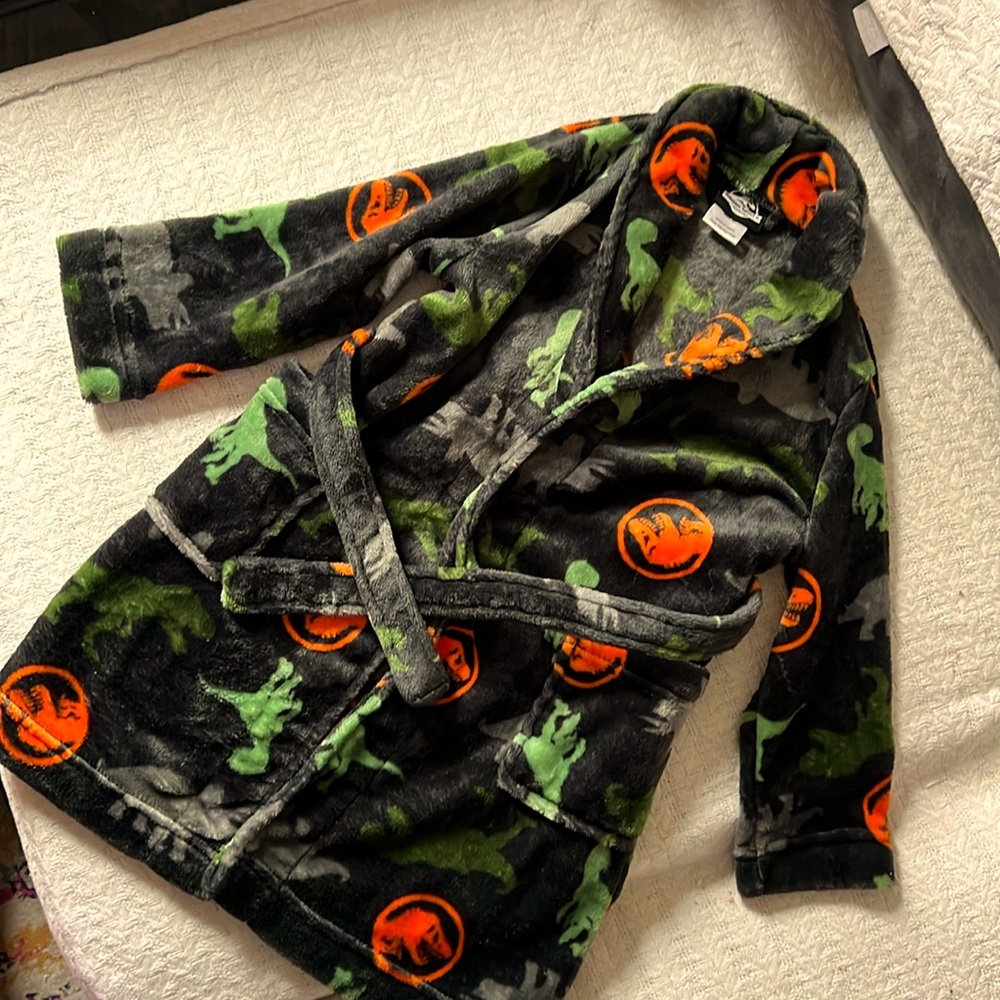 Jurassic Park Toddler Robe 4t